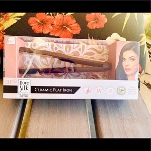 Pure Silk Compact Ceramic Flat Iron